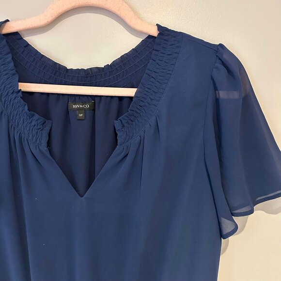 Navy Dress - Picture 3 of 4